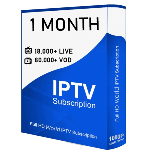IPTV 1 MONTH SUBSCRIPTION