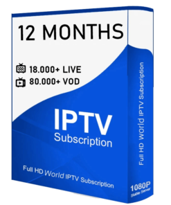 IPTV 12 MONTHS SUBSCRIPTION